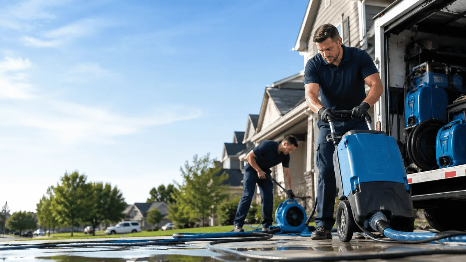 Dehumidification being performed in Orkney Springs, VA